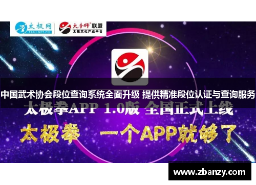 中国武术协会段位查询系统全面升级 提供精准段位认证与查询服务